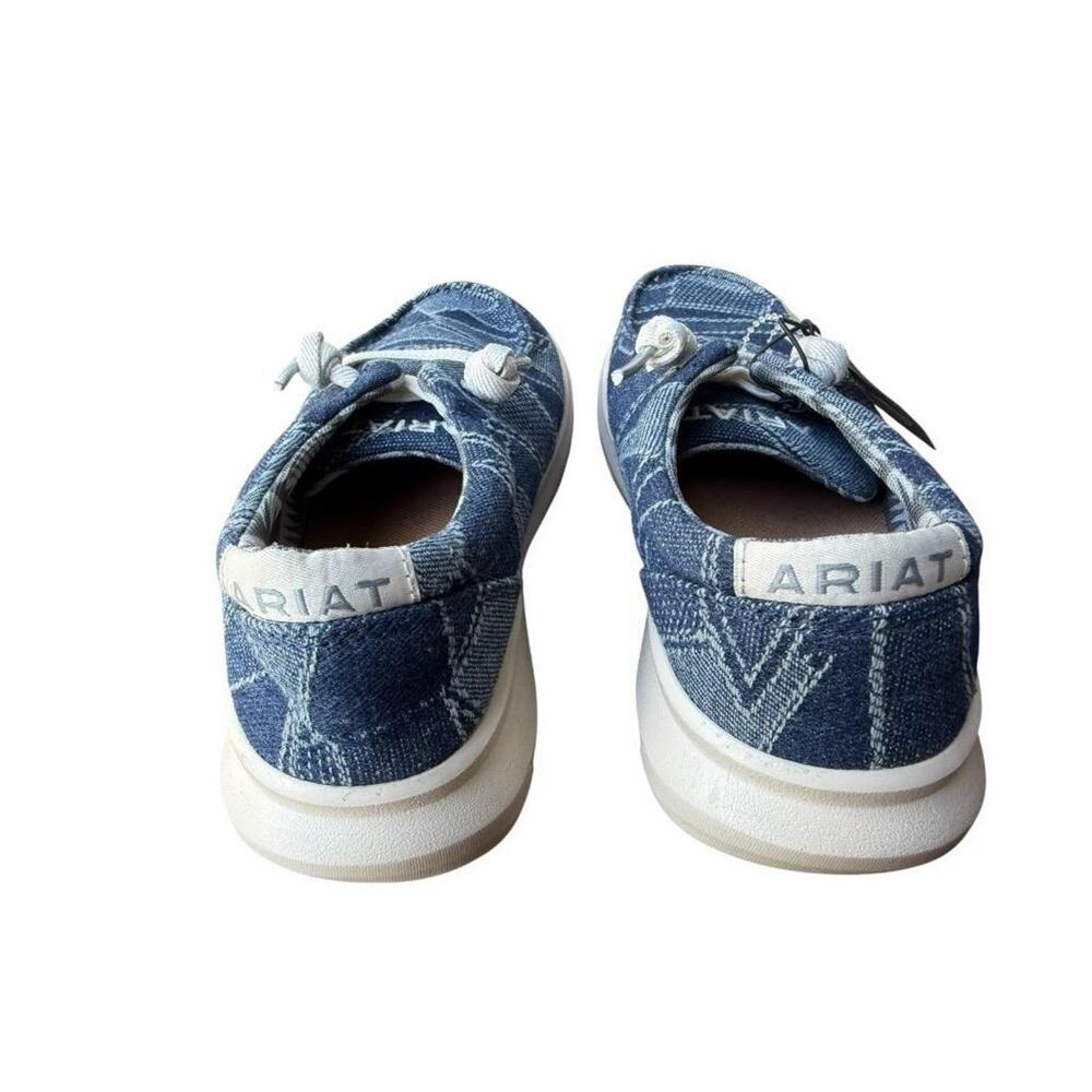 Ariat Hilo Denim Print Slip On Sneaker Women size 6 - Picture 4 of 6